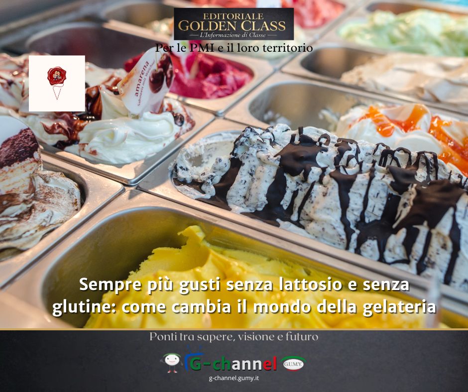 Sempre più gusti senza lattosio e senza glutine: come cambia il mondo della gelateria